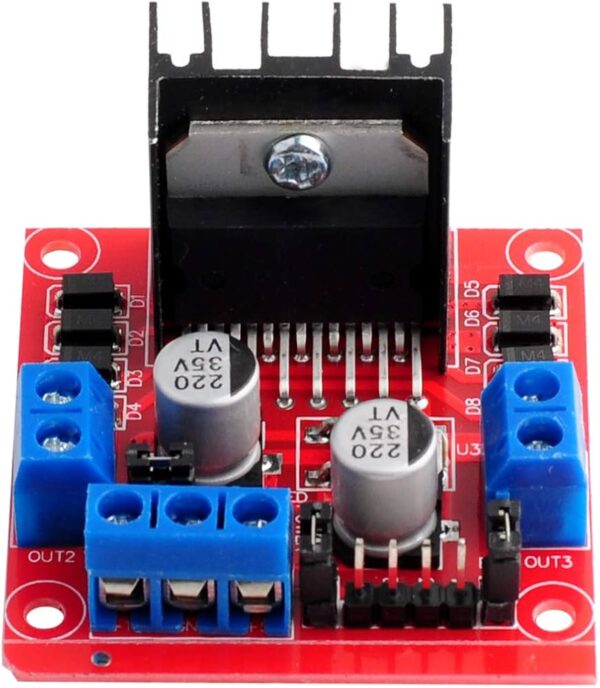 l298n dual h bridge dc motor drive controller